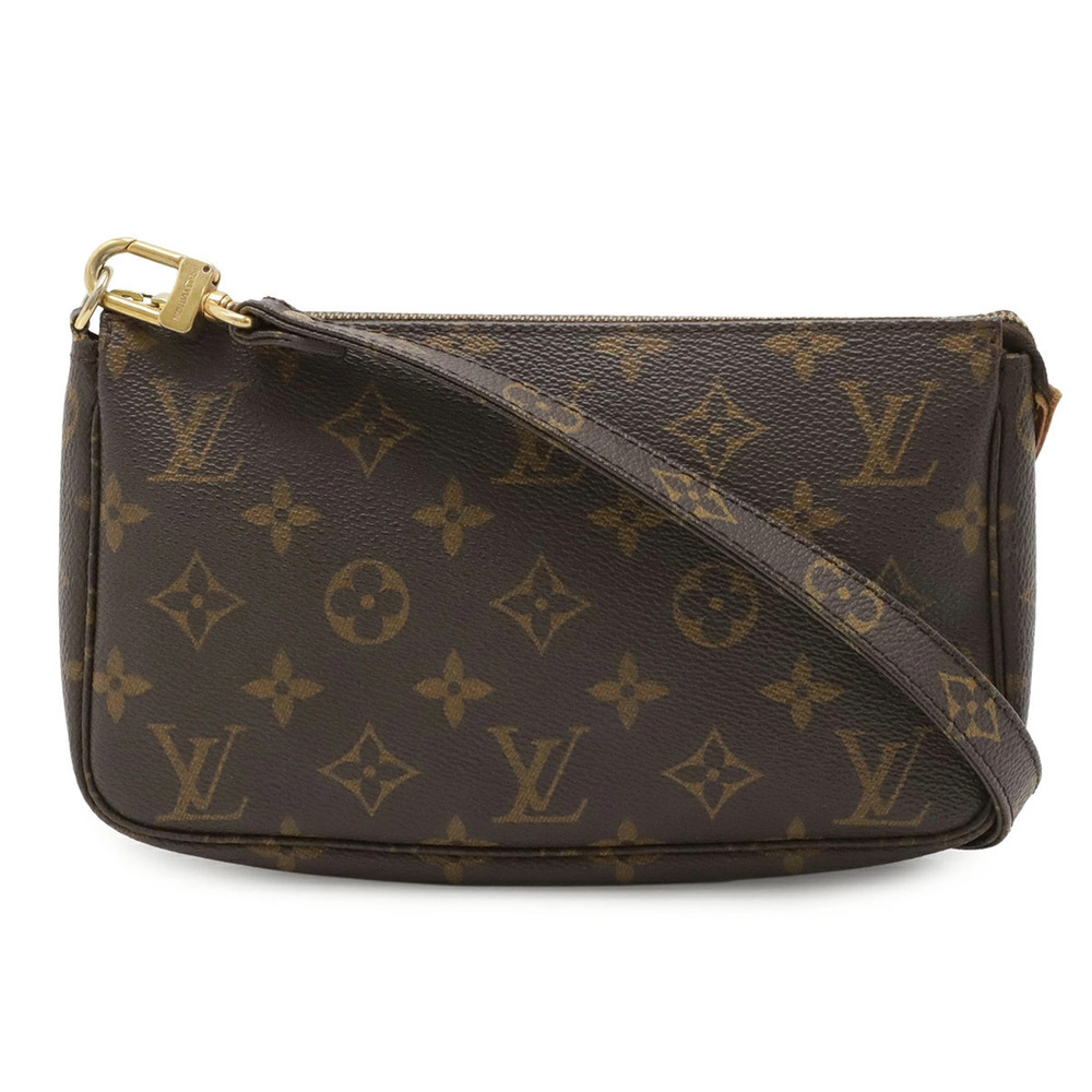 LOUIS VUITTON Monogram Pochette Accessoires Accessory Pouch Clutch Handbag Bag